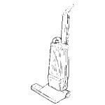 Manual Lite Trac Upright Vacuum